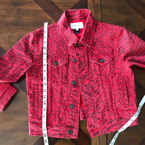 Current/Elliott
The Baby Trucker Leopard-Print Denim Jacket - Picture 9 of 10
